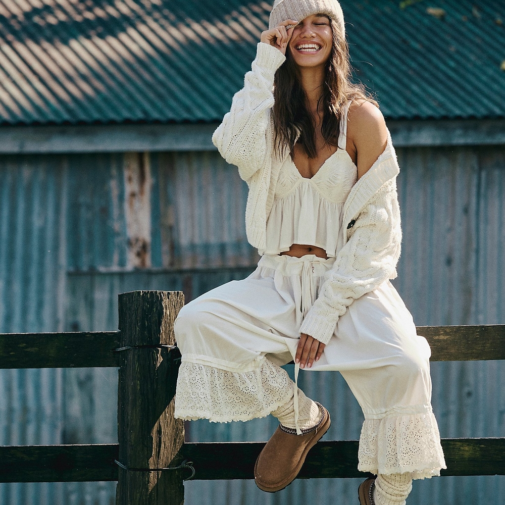 Free People Cropped Blouse